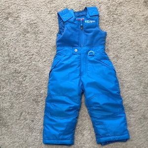 Toddler snow bib pants